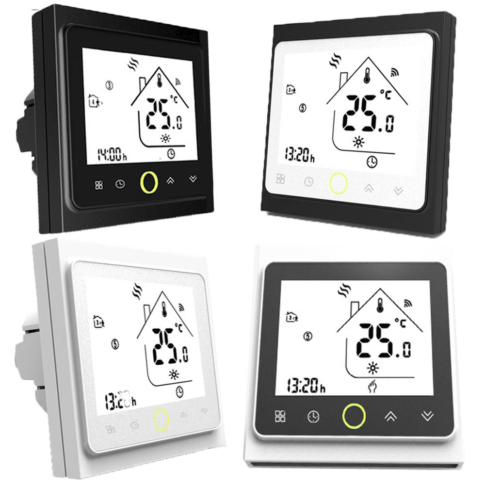 Thermostat Programming Water/Electric Heating /Gas Boiler Wifi /No/Modbus Thermostat Touch Screen Room Temperature Controller