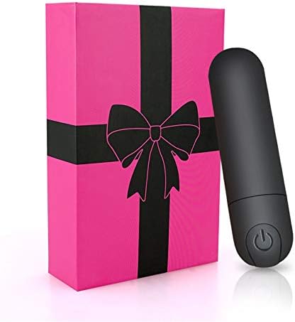 G Spot Bullet Vibrator Nipple Clitorals Stimulator USB Rechargeable for Travel - 10 Modes Portable Waterproof Mini Vaginal Anal Massager Adult Sex Toys for Women(Black)