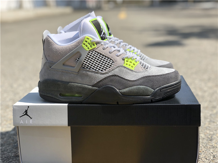 PK AIR JORDAN 4 RETRO SE NEON AIR MAX 95